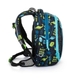 Kép Bagmaster VEGA 22 B iskolai hátizsák - dinoszauruszok kék 22 l