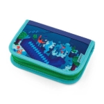 Kép Bagmaster PRIM 22 D iskolai tolltartó - cube world kék