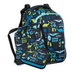 Kép Bagmaster VEGA 22 B kis iskolai szett első osztályosoknak - dinoszauruszok kék 22 l