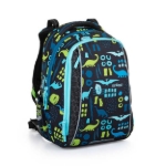 Kép Bagmaster VEGA 22 B kis iskolai szett első osztályosoknak - dinoszauruszok kék 22 l