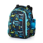 Kép Bagmaster VEGA 22 B kis iskolai szett első osztályosoknak - dinoszauruszok kék 22 l
