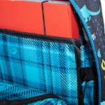Kép Bagmaster VEGA 22 B kis iskolai szett első osztályosoknak - dinoszauruszok kék 22 l