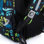 Kép Bagmaster VEGA 22 B kis iskolai szett első osztályosoknak - dinoszauruszok kék 22 l