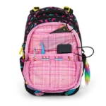 Kép Bagmaster BETA 23 A iskolai hátizsák - papagáj kék 23 l