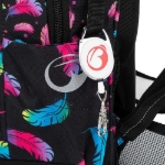 Kép Bagmaster BETA 23 A iskolai hátizsák - papagáj kék 23 l