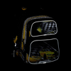 Kép Bagmaster DOPI 23 C iskolai hátizsák - sárga autó sárga 22 l