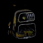 Kép Bagmaster DOPI 23 C iskolai hátizsák - sárga autó sárga 22 l