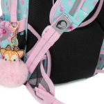 Kép Bagmaster LUMI 23 A iskolai hátizsák - őz és őzike rózsaszín 23 l