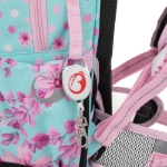 Kép Bagmaster LUMI 23 A iskolai hátizsák - őz és őzike rózsaszín 23 l