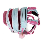 Kép Bagmaster LUMI 23 B iskolai hátizsák - virágtündér kék 23 l