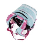 Kép Bagmaster LUMI 23 B iskolai hátizsák - virágtündér kék 23 l