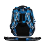 Kép Bagmaster LUMI 23 D iskolai hátizsák - kék autó kék 23 l