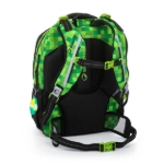 Kép Bagmaster PORTO 23 B iskolai hátizsák - kockák zöld 29 l