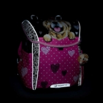 Kép Bagmaster PRIM 23 A iskolai aktatáska - kutyus rózsaszín 20 l