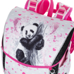 Kép Bagmaster PRIM 23 B iskolatáska - panda rózsaszín 20 l