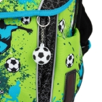 Kép Bagmaster PRIM 23 D iskolai aktatáska - futball zöld 20 l