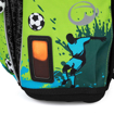 Kép Bagmaster PRIM 23 D iskolai aktatáska - futball zöld 20 l