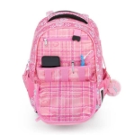 Kép Bagmaster VEGA 23 A iskolai hátizsák - pillangók rózsaszín 22 l