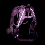 Kép Bagmaster VEGA 23 A iskolai hátizsák - pillangók rózsaszín 22 l