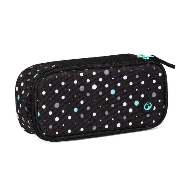 Kép Bagmaster SUPERNOVA 23 A diák tolltartó - fekete türkizkék fekete