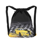 Kép Bagmaster DOPI 23 C iskolatáska papucshoz / tornazsák - sárga autó sárga 1,5 l