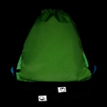 Kép Bagmaster PRIM 23 D iskolatáska papucshoz / tornazsák - futball zöld 1,5 l