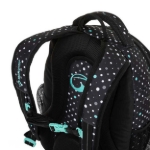 Kép Bagmaster SET SUPERNOVA 23 A diák szett - fekete türkiz fekete 34 l