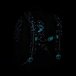 Kép Bagmaster SET SUPERNOVA 23 A diák szett - fekete türkiz fekete 34 l