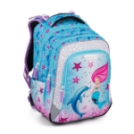 Kép Bagmaster LUMI 24 Nagy iskolai szett első osztályosoknak - sellő kék 23 l