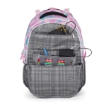 Kép Bagmaster PORTO 24 B iskolai hátizsák - rózsaszín-kék többszínű 29 l