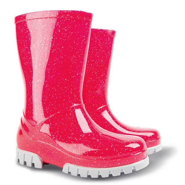 Kép Demar TWISTER 0404 G Gyermek csizma rózsaszínű