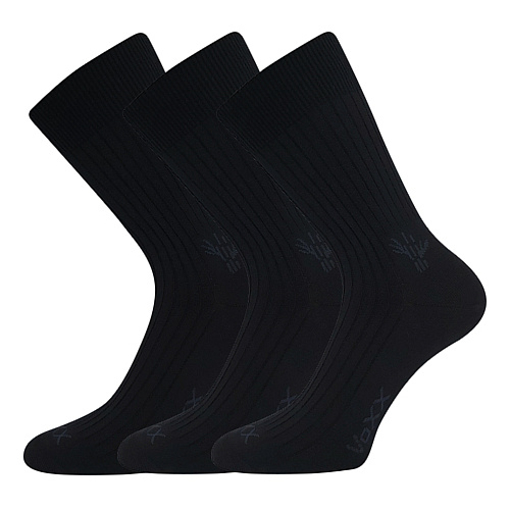 Kép VOXX® Hempix zokni fekete 3 pár