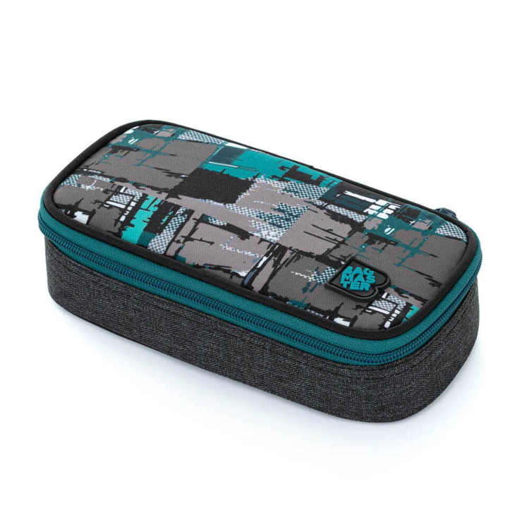 Kép Bagmaster BAG 21 B diák tolltartó - zöld kék kék kék