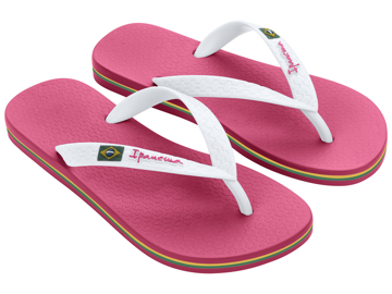 Kép Ipanema Classic Brasil II 80408-24044 Női rózsaszín/fehér flip flopok