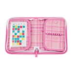 Kép Bagmaster LUMI 24 H iskolai tolltartó - mackó rózsaszínű