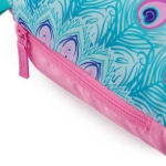 Kép Bagmaster Bag VEGA 24 B iskolatáska papucshoz / tornazsák - pávakék 1,5 l