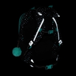 Kép Bagmaster PORTO 24 A iskolai hátizsák - fekete-türkiz multicolor 29 l