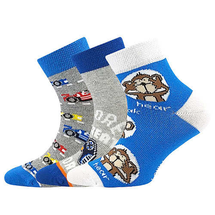 Kép LONKA® zokni Dedotik mix G - fiú 3 pár