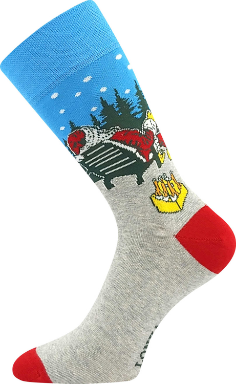 Kép LONKA® zokni Damer santa 3 pár