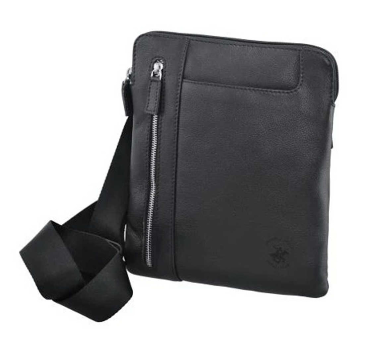 Kép Keresztbőr táska BHPC Denver M BH-8471-01 fekete 1 L