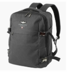 Kép Hátizsák Aeronautica Militare New city 15 EXP AM-543-01 fekete 24 L