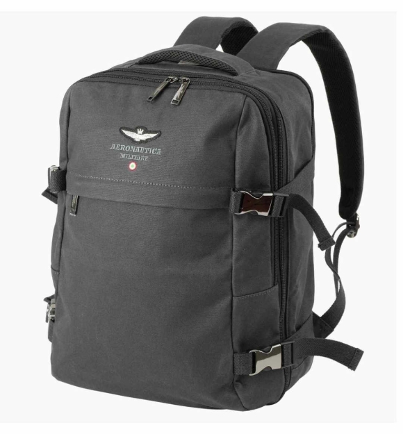 Kép Hátizsák Aeronautica Militare New city 15 EXP AM-543-01 fekete 24 L