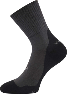 Kép VOXX® Barefootan frottír zokni sötétszürke 3 pár