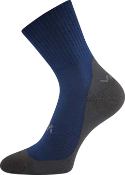 Kép VOXX® Barefootan frottír zokni sötétkék 3 pár