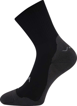 Kép VOXX® Barefootan frottír zokni fekete 3 pár