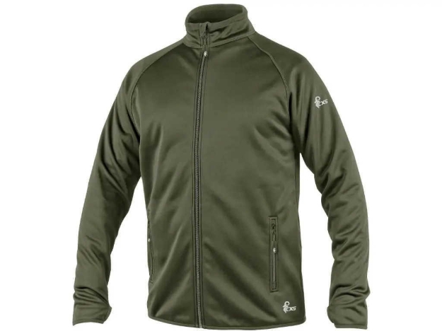 Kép CXS TORONTO Férfi melegítő pulóver khaki színben