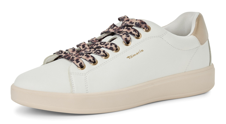 Kép Tamaris 1-23720-43-147 Női tornacipő beige