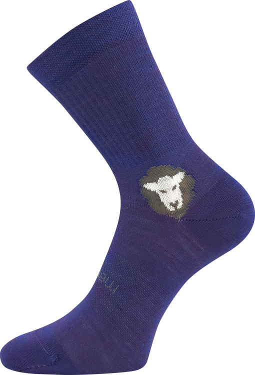 Kép VOXX® zokni Barefootan merino lila 3 pár