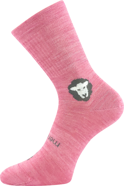 Kép VOXX® Barefoot merinó zokni rózsaszín 3 pár