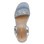 Kép Tamaris 1-28059-44-880 Női ékszandál kék